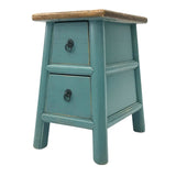 STOOL LIANG 2DW TURQUOISE MQZ-204
