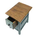 STOOL LIANG 2DW TURQUOISE MQZ-204