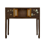 CONSOLE FLEUR 4DW2DR DARK WOOD MQZ-06