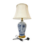 LAMP BLUE & WHITE GOULIAN