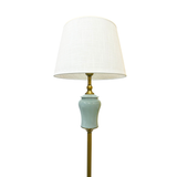 STANDING LAMP CRACKLE CELADON