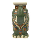 CERAMIC ELEPHANT JADE GREEN #201908