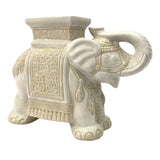 CERAMIC ELEPHANT WHITE