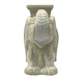 CERAMIC ELEPHANT WHITE