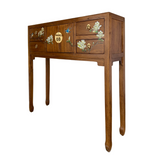 CONSOLE FLEUR 4DW2DR LIGHT WOOD MQZ-06
