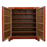 ROBE CABINET RED WASH MQZ-13
