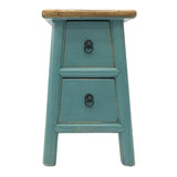 STOOL LIANG 2DW TURQUOISE MQZ-204