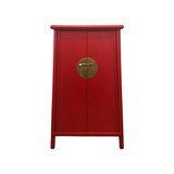 A SHAPE CABINET H95CM RED WASH MQZ-21