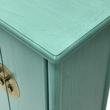 A SHAPE CABINET H95CM TURQUOISE WASH MQZ-21