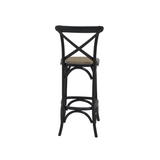 BARSTOOL CROSSBACK BLACK MQZ-209