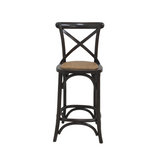 BARSTOOL CROSSBACK DARK WOOD MQZ-209