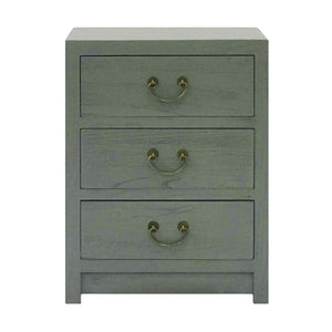 CABINET 3 DRAWER GREY WASH MQZ-39