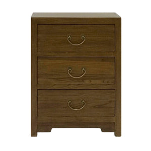 CABINET 3 DRAWER LIGHT WOOD MQZ-39