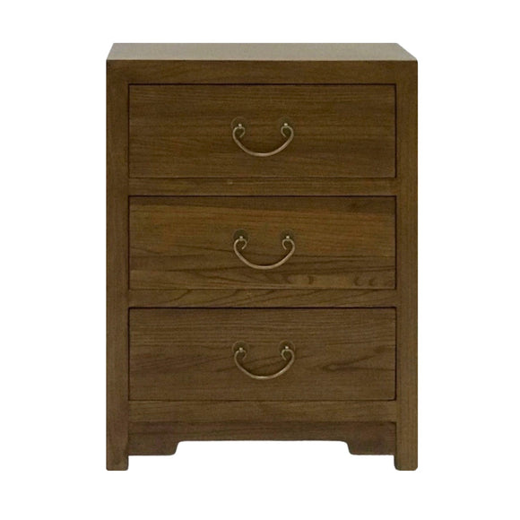 CABINET 3 DRAWER LIGHT WOOD MQZ-39