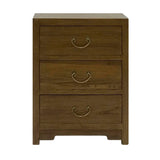 CABINET 3 DRAWER LIGHT WOOD MQZ-39