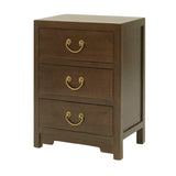 CABINET 3 DRAWER LIGHT WOOD MQZ-39