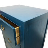 CABINET DRAWER NARROW 4DW BLUE WASH MQZ-44
