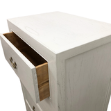 CABINET DRAWER NARROW 4DW WHITE WASH MQZ-44