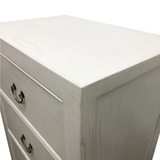 CABINET DRAWER NARROW 4DW WHITE WASH MQZ-44
