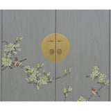 SHOE CABINET FLEUR 2 DOORS GREY WASH MQZ-13