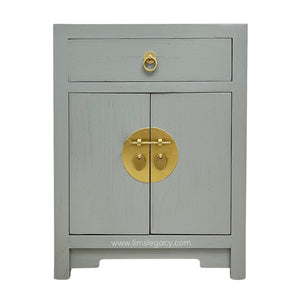 CABINET ORIENT 1DW2DR GREY WASH MQZ-08