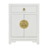 CABINET ORIENT 1DW2DR WHITE WASH MQZ-08