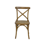 CHAIR DINING CROSSBACK LIGHT WOOD MQZ-207