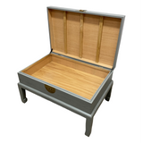 COFFEE TABLE CHEST ORIENT GREY WASH MQZ-24