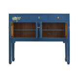 CONSOLE FLEUR 3DW4DR BLUE WASH MQZ-14