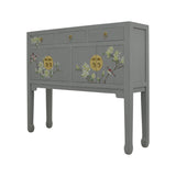 CONSOLE FLEUR 3DW4DR GREY WASH MQZ-14