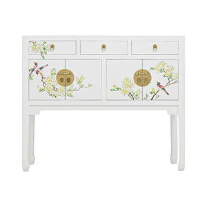 CONSOLE FLEUR 3DW4DR WHITE WASH MQZ-14