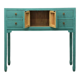 CONSOLE ORIENT 4DW2DR TURQUOISE WASH MQZ-06