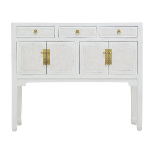 CONSOLE RATTAN 3DW4DR WHITE WASH MQZ-301