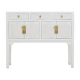 CONSOLE RATTAN 3DW4DR WHITE WASH MQZ-301
