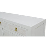 CONSOLE RATTAN 3DW4DR WHITE WASH MQZ-301