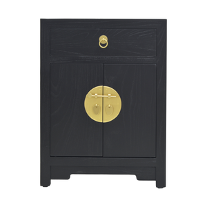 CABINET ORIENT 1DW2DR BLACK WASH MQZ-08