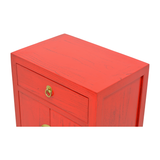 CABINET ORIENT 1DW2DR RED WASH MQZ-08