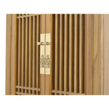 NARROW CABINET LATTICE LIGHT WOOD MQZ-12