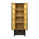 NARROW CABINET ORIENT BLACK WASH MQZ-37