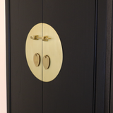 NARROW CABINET ORIENT BLACK WASH MQZ-37
