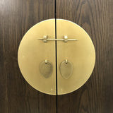 NARROW CABINET ORIENT DARK WOOD MQZ-37