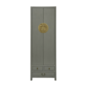 NARROW CABINET ORIENT GREY WASH MQZ-37