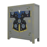 ROBE CABINET GREY WASH MQZ-13