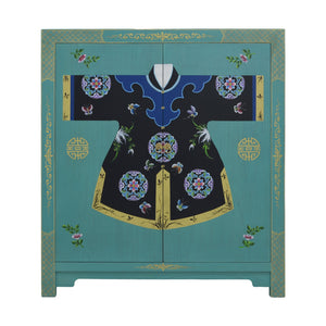 ROBE CABINET TURQUOISE WASH MQZ-13