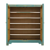 ROBE CABINET TURQUOISE WASH MQZ-13