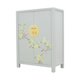SHOE CABINET FLEUR 2DR GREY WASH MQZ-38