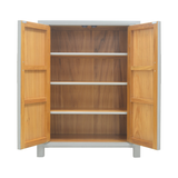 SHOE CABINET FLEUR 2DR GREY WASH MQZ-38