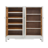 SHOE CABINET FLEUR PAINTED 4DR WHITE MQZ-213