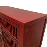 CABINET LATTICE 2DW2DR RED WASH MQZ-35
