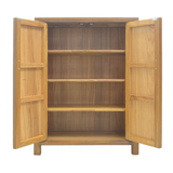 SHOE CABINET ORIENT 2DR LIGHT WOOD MQZ-38